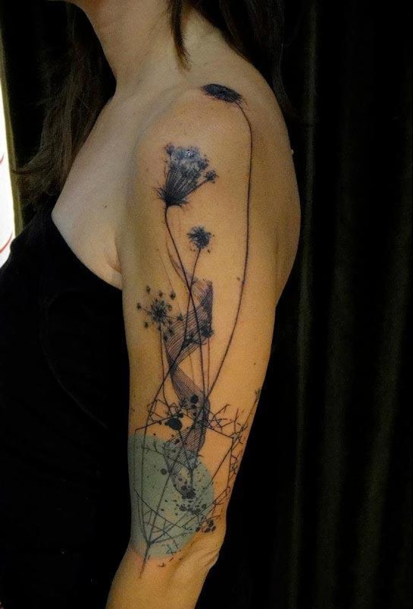 Increíble tatuaje estilo Photoshop