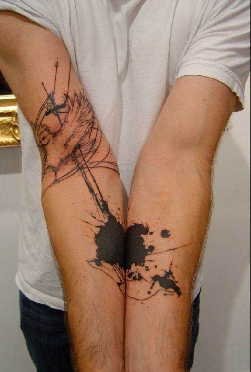 Increíble tatuaje estilo Photoshop