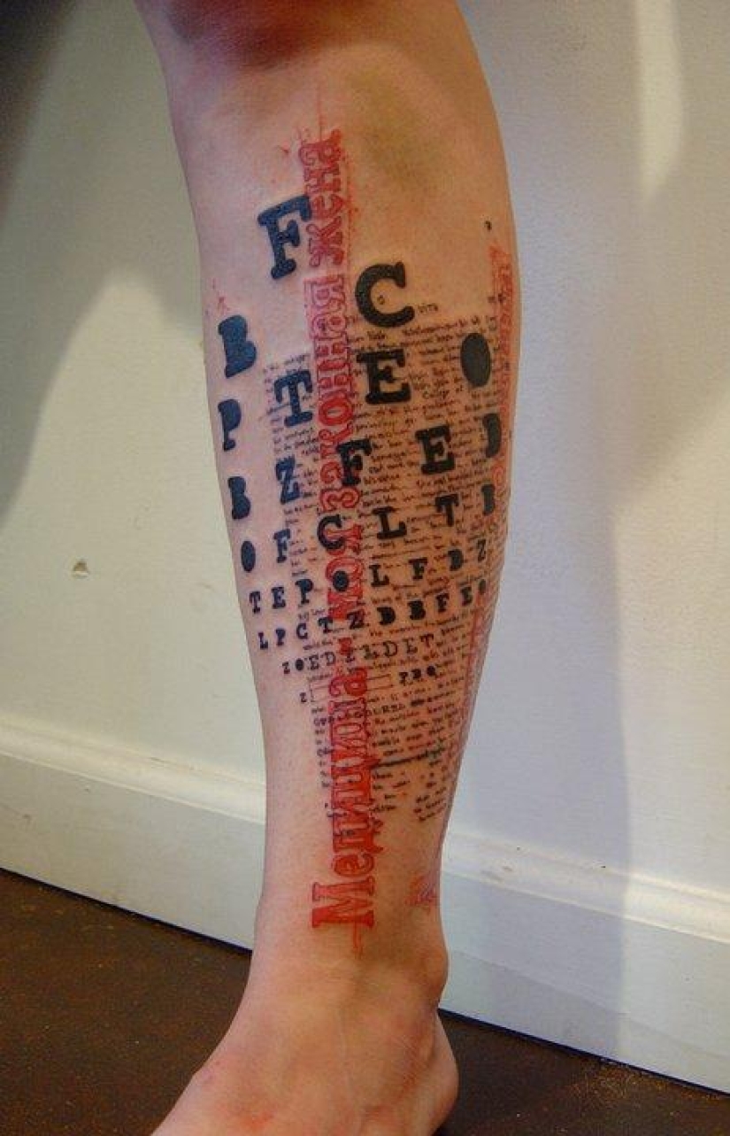 Increíble tatuaje estilo Photoshop