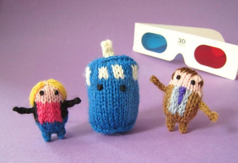 Incredible miniature things knitted and crocheted Incredible miniature things knitted and crocheted