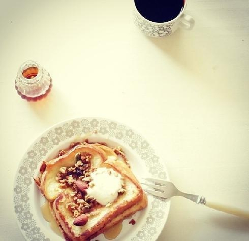 Incredibly beautiful breakfasts on Instagram