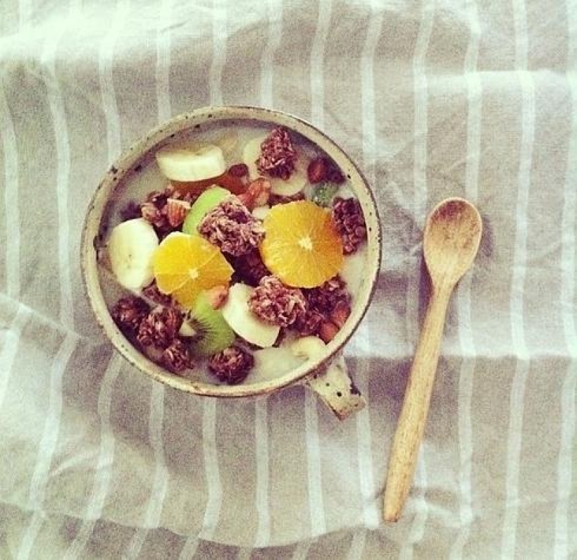 Incredibly beautiful breakfasts on Instagram