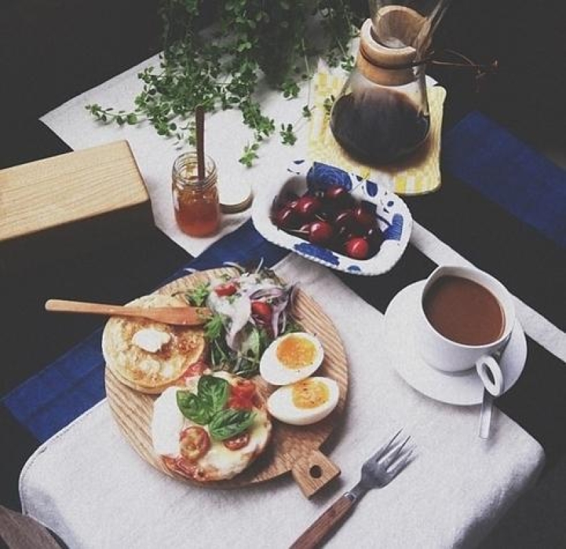 Incredibly beautiful breakfasts on Instagram