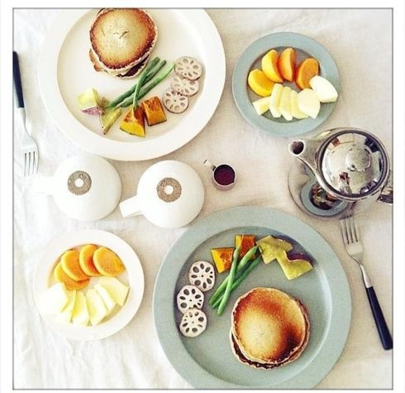 Incredibly beautiful breakfasts on Instagram