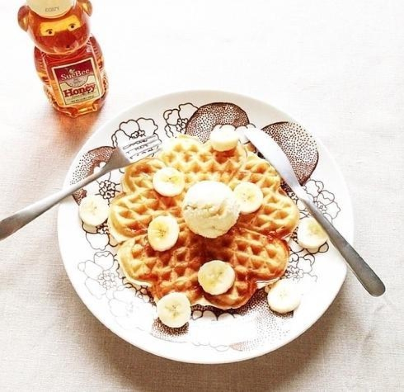 Incredibly beautiful breakfasts on Instagram