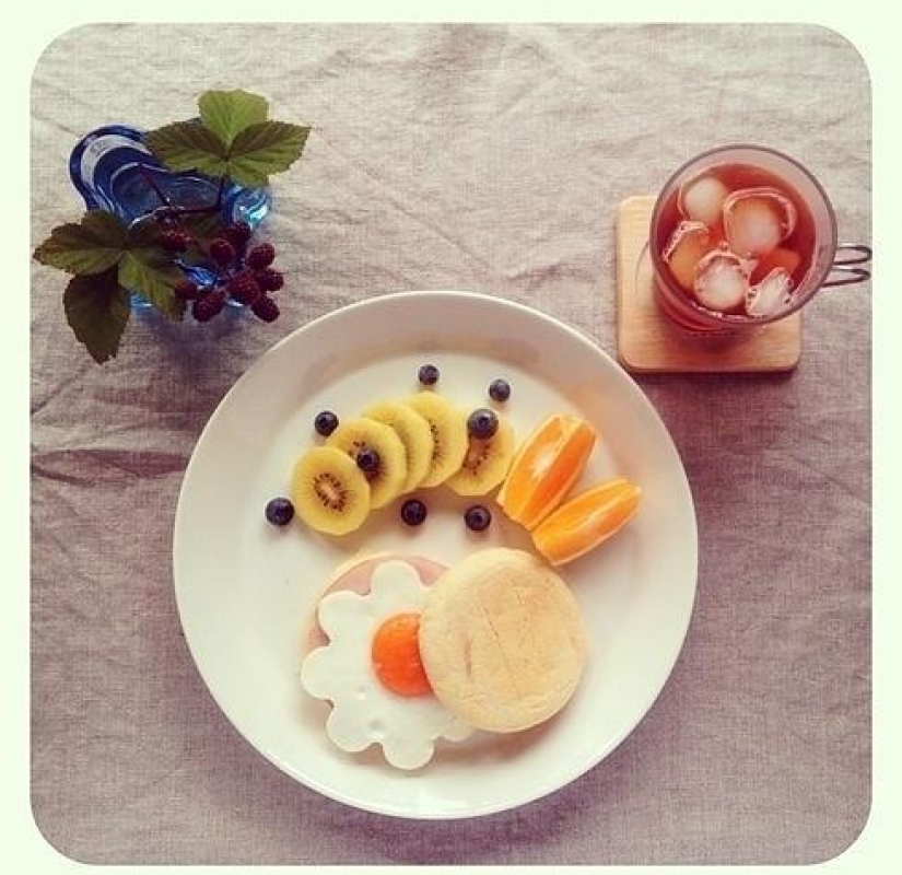 Incredibly beautiful breakfasts on Instagram