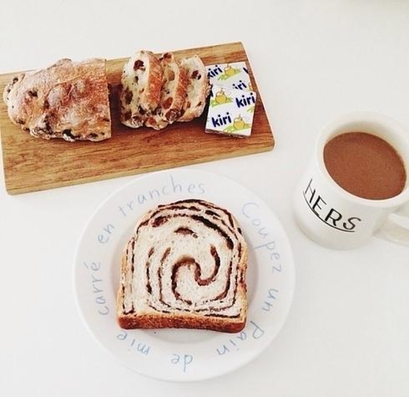 Incredibly beautiful breakfasts on Instagram