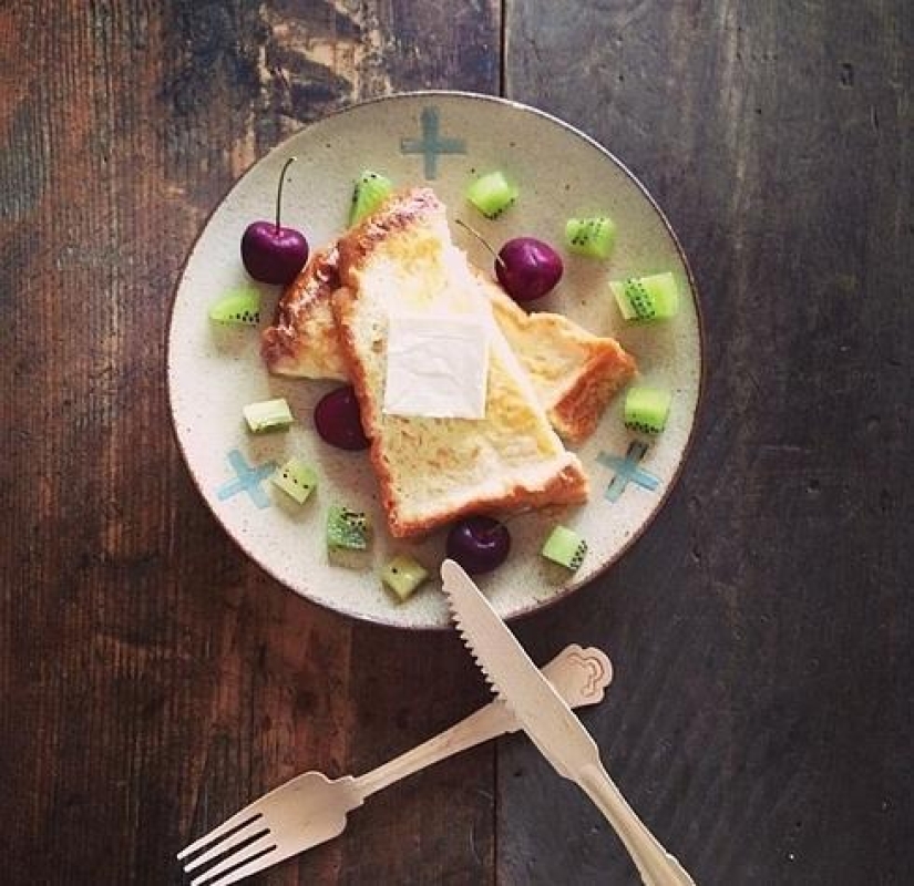 Incredibly beautiful breakfasts on Instagram