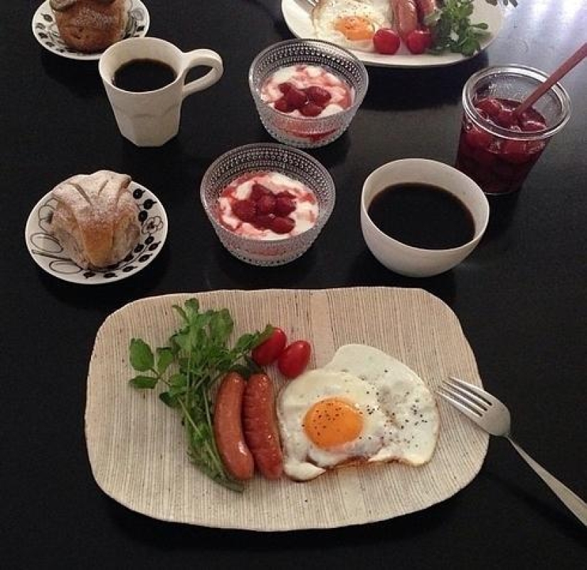 Incredibly beautiful breakfasts on Instagram