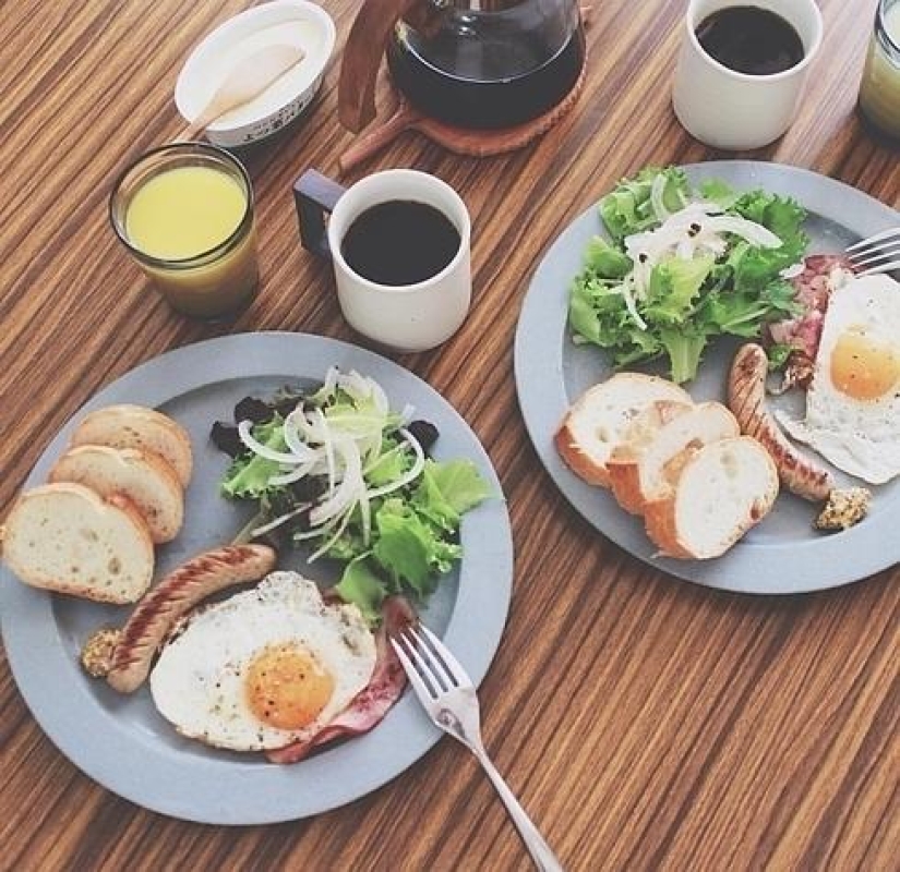 Incredibly beautiful breakfasts on Instagram