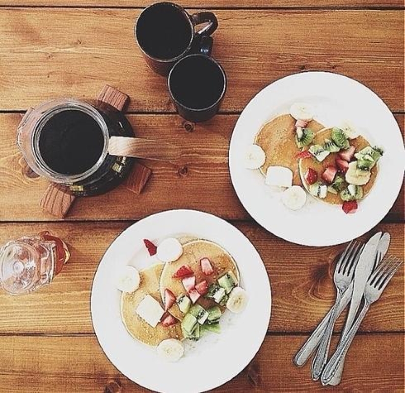 Incredibly beautiful breakfasts on Instagram