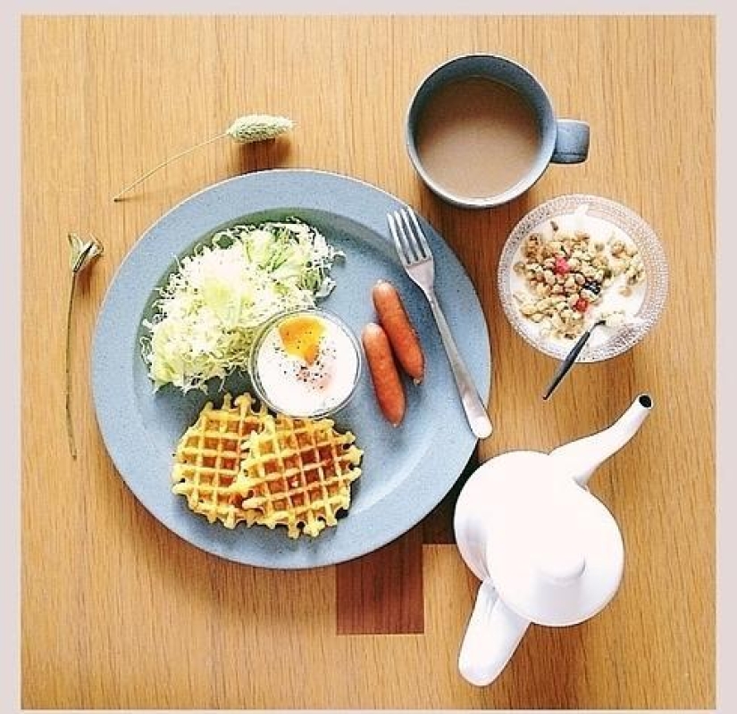 Incredibly beautiful breakfasts on Instagram