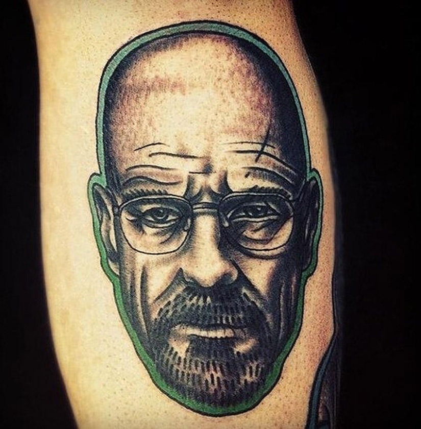 Incredibly realistic tattoos by Walter White Incredibly realistic tattoos by Walter White