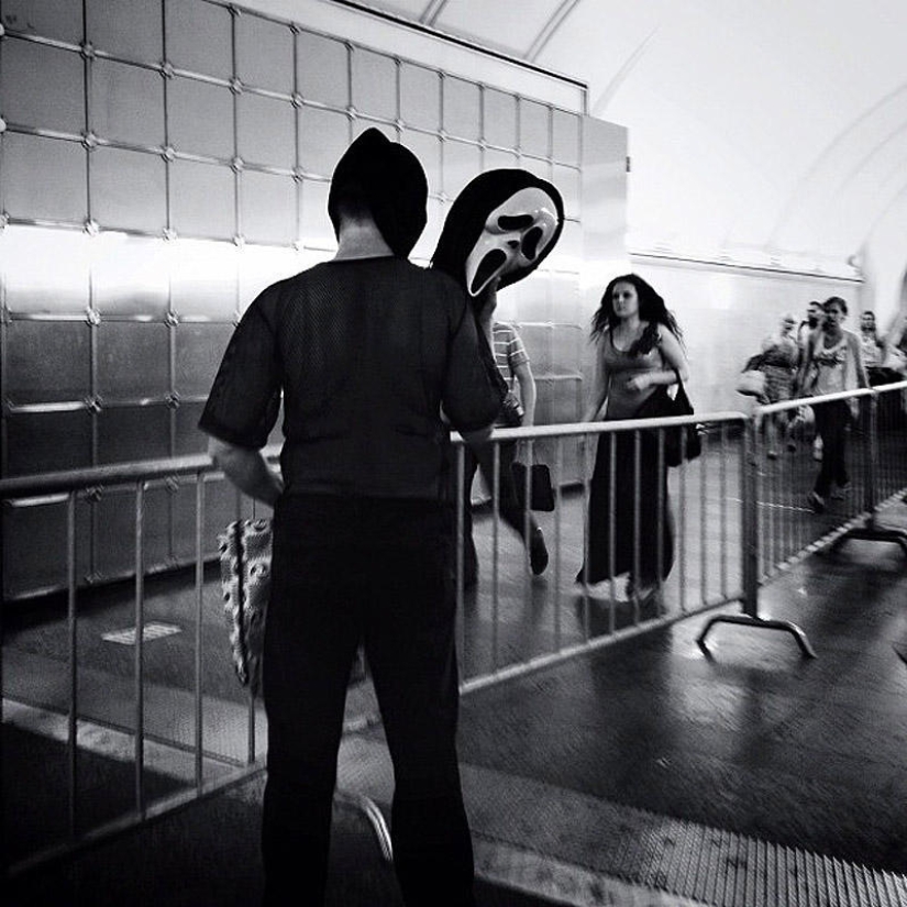 "Interesting Passengers" of the Moscow Metro