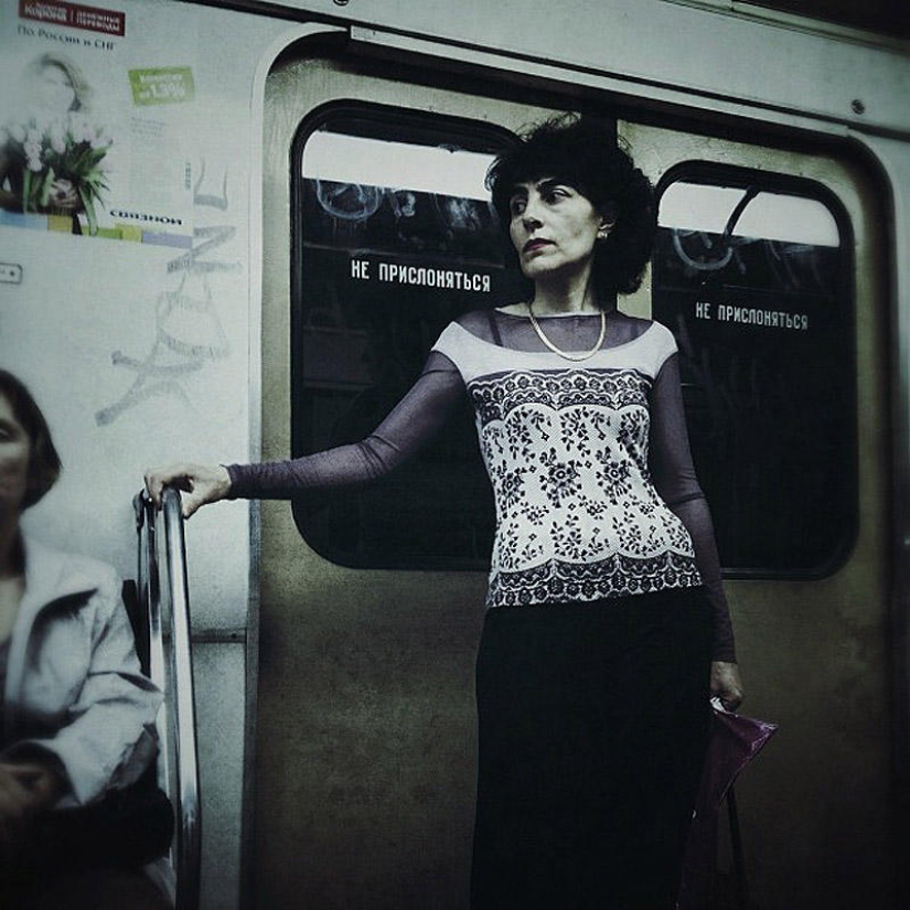 "Interesting Passengers" of the Moscow Metro