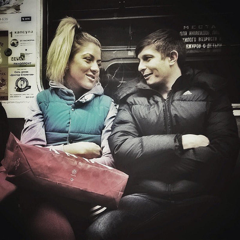 "Interesting Passengers" of the Moscow Metro