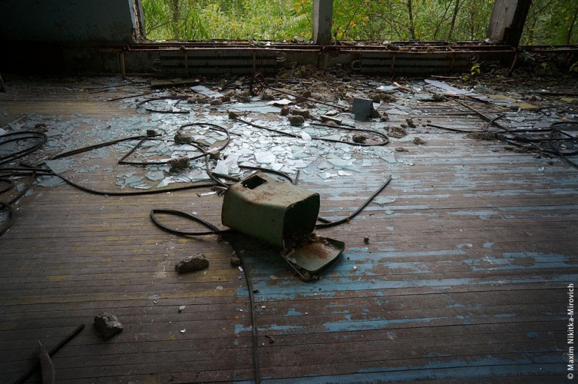 Interiores de Pripyat