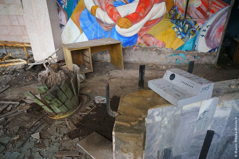 Interiors of Pripyat