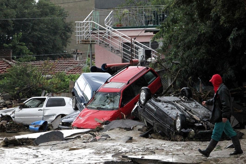 Inundaciones en Bulgaria