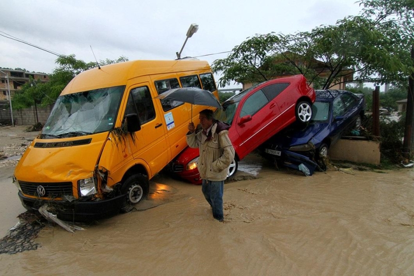 Inundaciones en Bulgaria