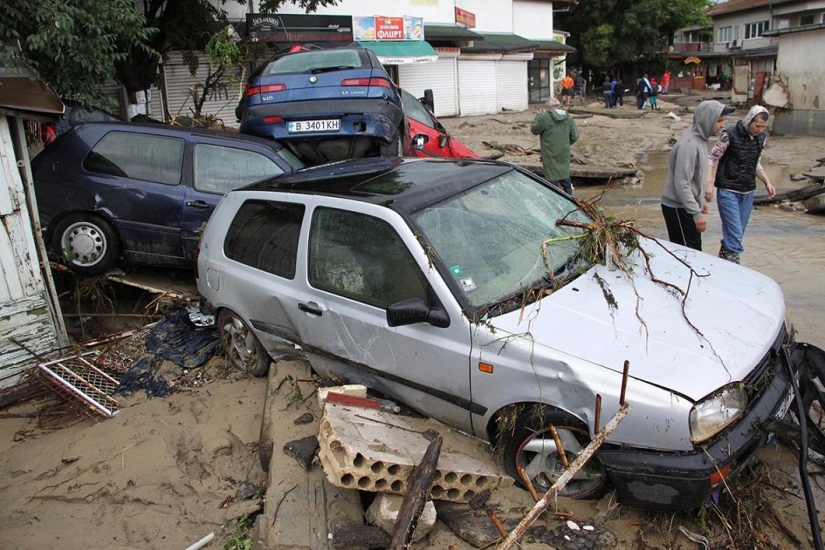 Inundaciones en Bulgaria