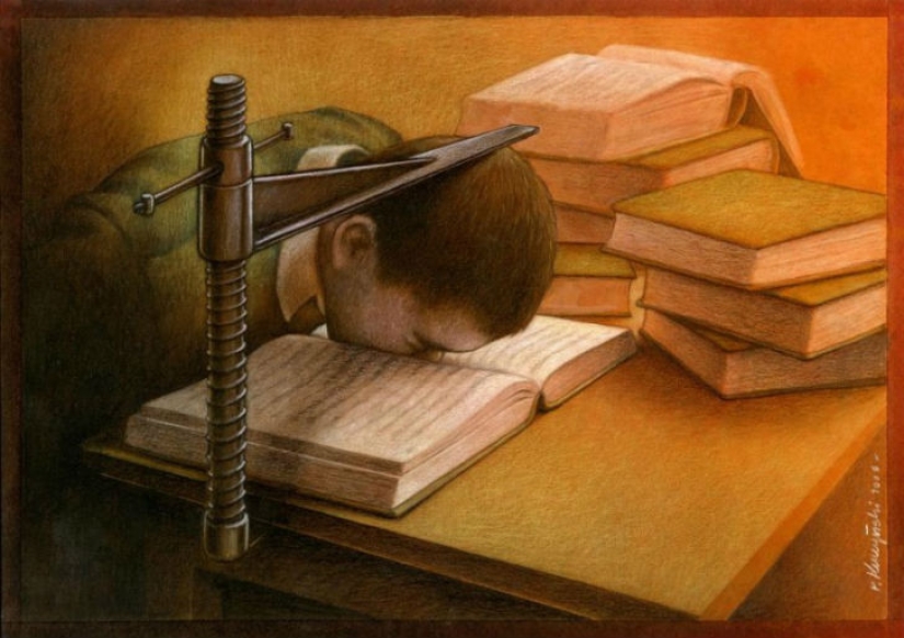 It seems our world has gone crazy: 22 caustic cartoons by Pavel Kuchinsky