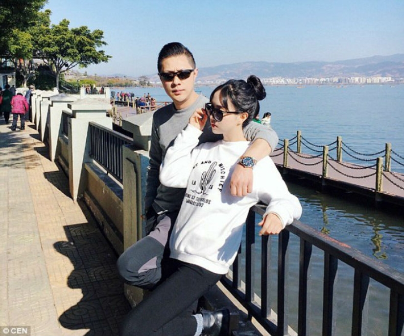 It seems that this family from China has found the elixir of youth