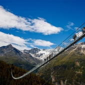 It's better not to look down: Europabruecke is the longest suspension bridge in the world