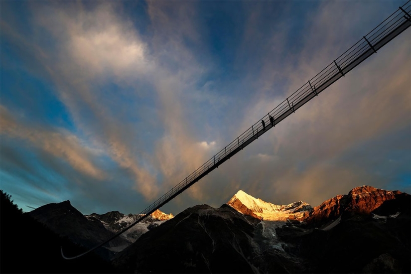 It's better not to look down: Europabruecke is the longest suspension bridge in the world