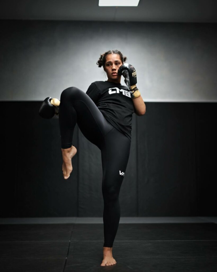 Janai Harding is a hot beauty with steel fists