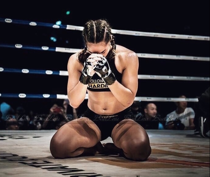 Janai Harding is a hot beauty with steel fists