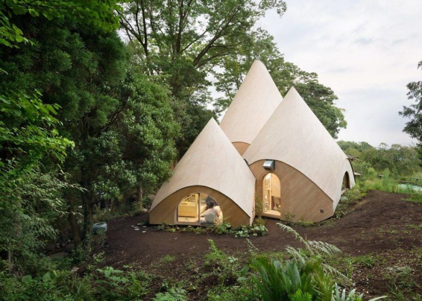Japanese architect built a dream house for retired businessmen
