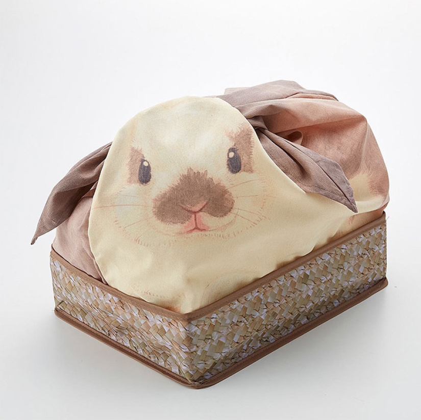 Japanese bags will turn things lying randomly at home into cute rabbits