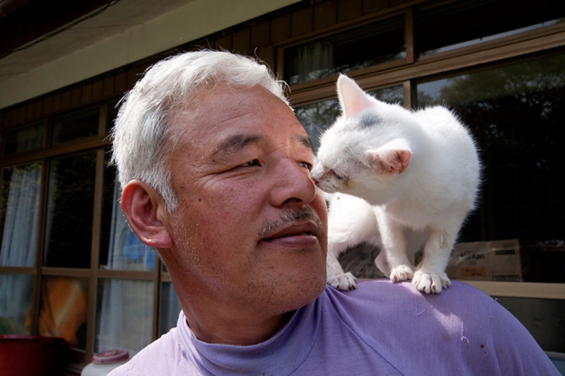 Japanese man returns to Fukushima contaminated area to feed abandoned animals