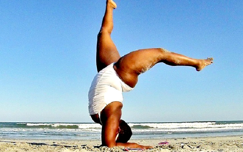 Jessamine Stanley proves yoga is for everyone!