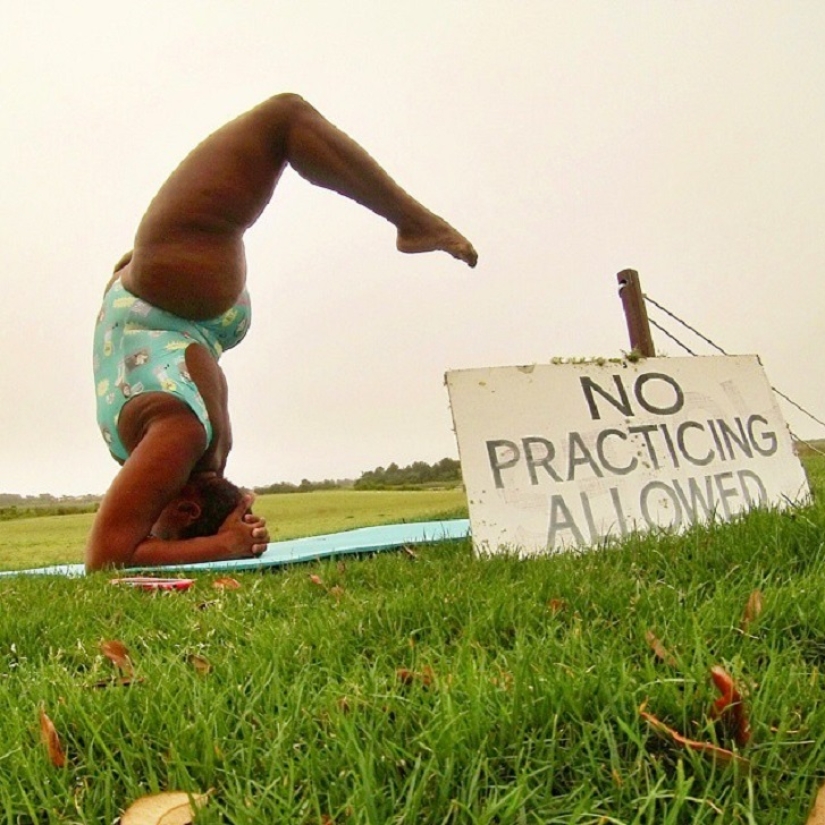 Jessamine Stanley proves yoga is for everyone!
