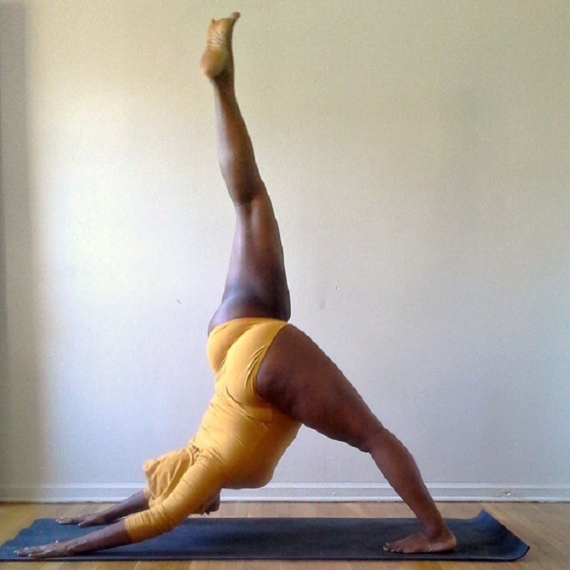 Jessamine Stanley proves yoga is for everyone!