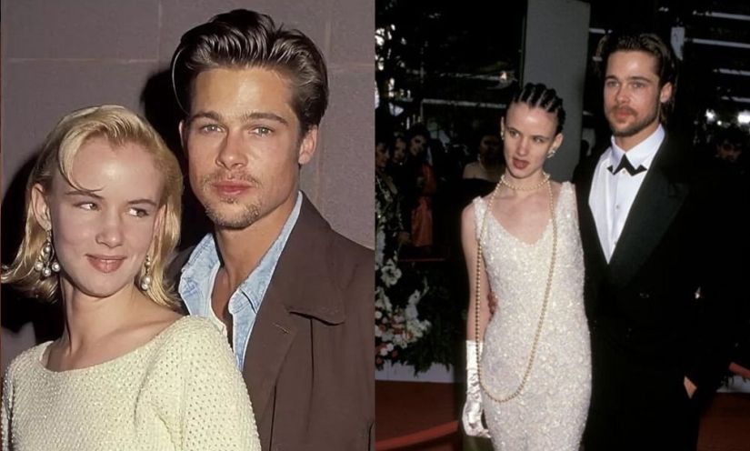 Jóvenes y enamoradas: las mujeres de Brad Pitt antes y después de Angelina Jolie