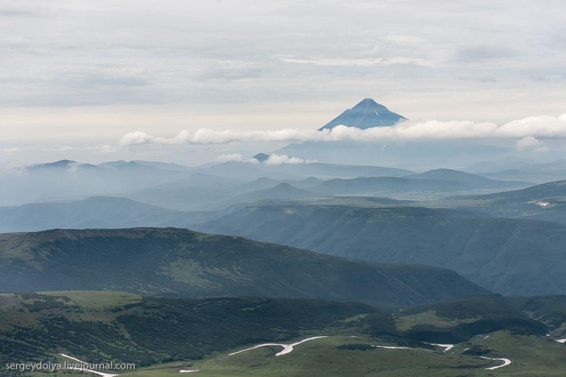 Kamchatka desde el aire Kamchatka desde el aire
