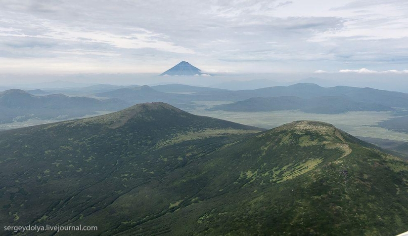 Kamchatka desde el aire Kamchatka desde el aire