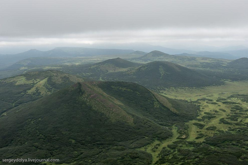 Kamchatka desde el aire Kamchatka desde el aire