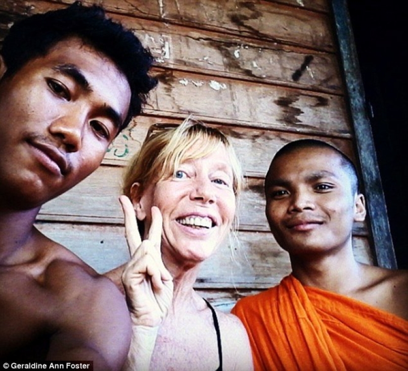 la abuela de 72 años está ardiendo hasta la jubilación, viajando por el mundo durante los últimos 7 años