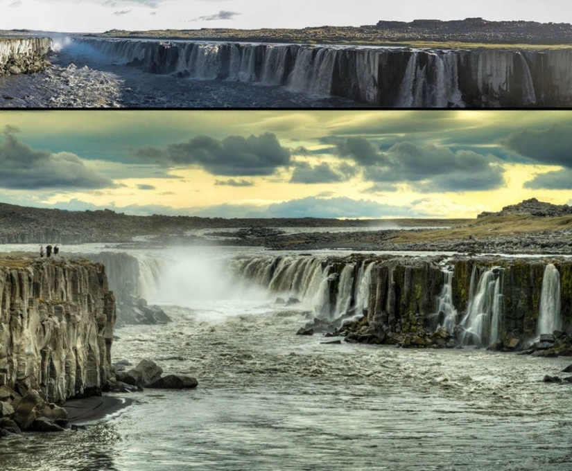 La belleza de las cascadas de Islandia en fotografías