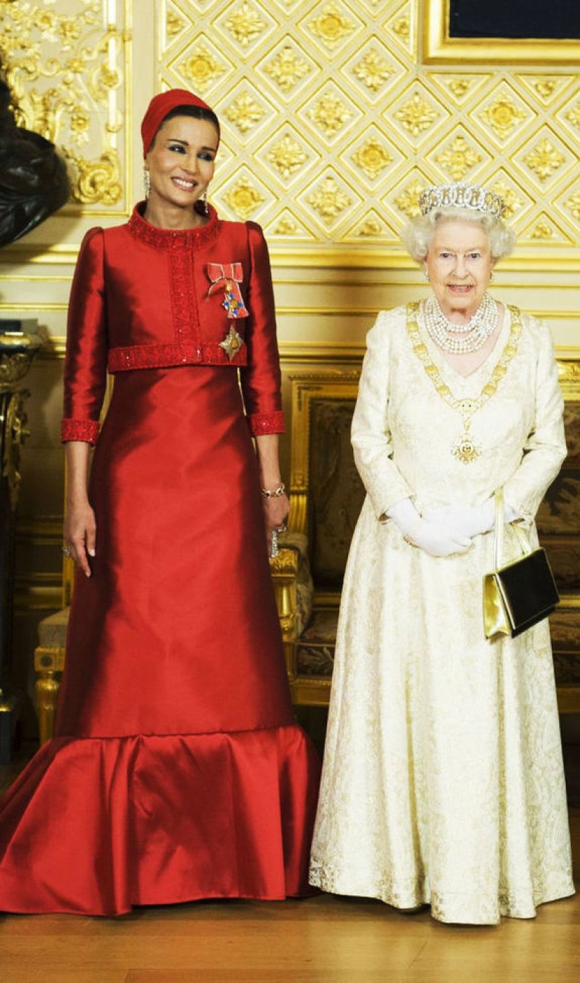 La belleza oriental que realmente gobierna Qatar: Sheikha Moza