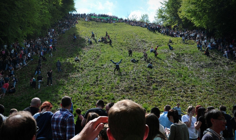 La competencia más ridícula y despiadada de mayo: Cooperschild Cheese Race 2013