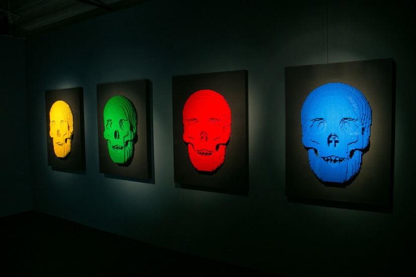 La exposición de fama mundial "El arte de LEGO" se inauguró en Moscú
