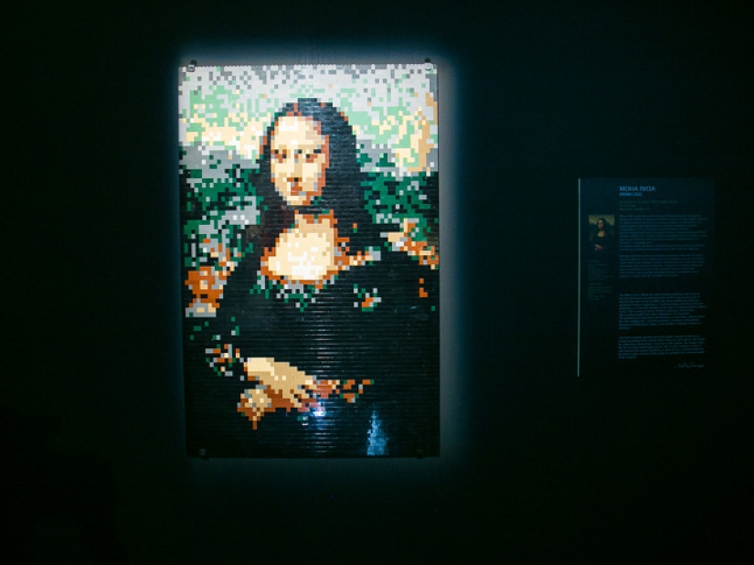 La exposición de fama mundial "El arte de LEGO" se inauguró en Moscú