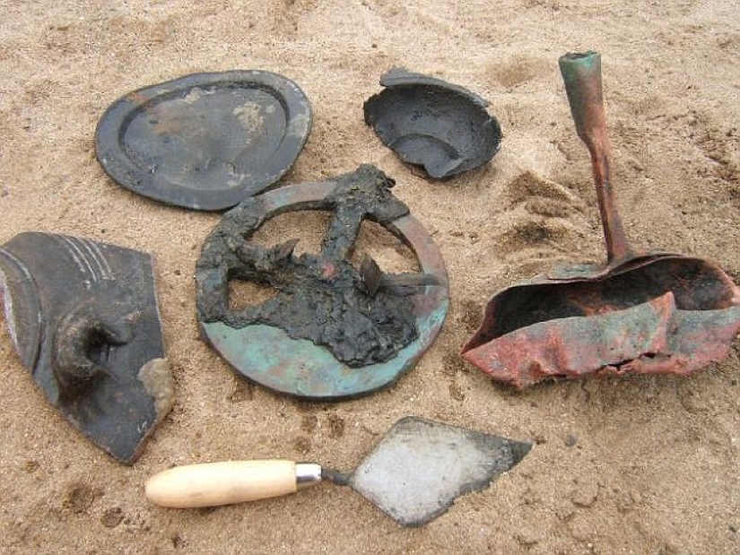 La felicidad ha caído en: un barco de 500 años con oro por valor de3 13 millones fue encontrado en el desierto