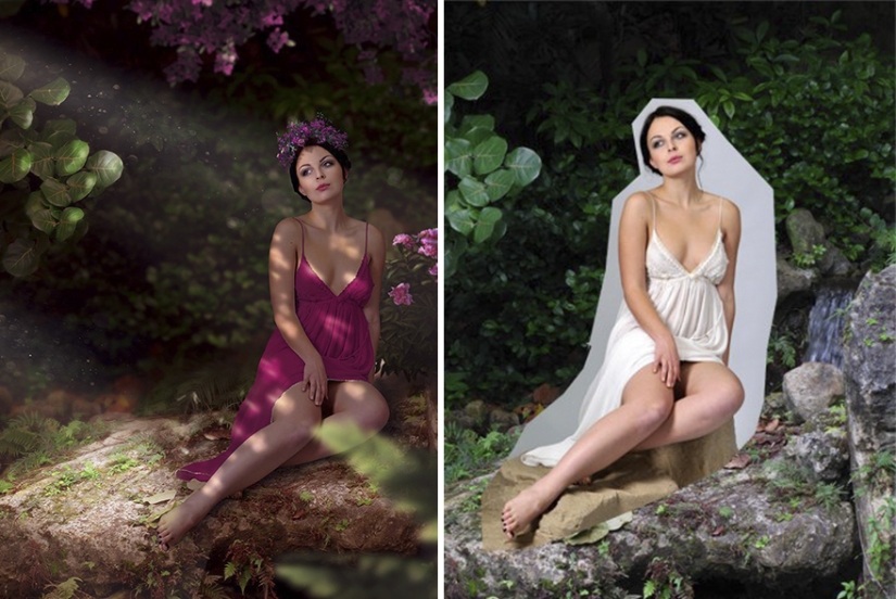 La fotógrafa ucraniana Victoria Solidarnykh hace maravillas con photoshop