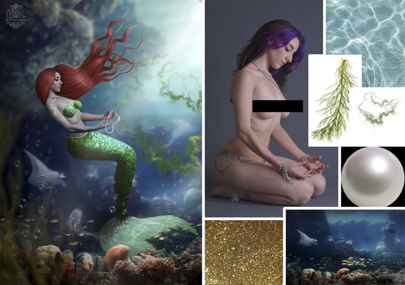 La fotógrafa ucraniana Victoria Solidarnykh hace maravillas con photoshop